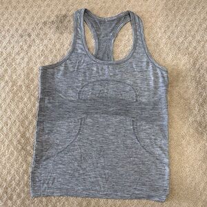lululemon athletica Gray Tank Top